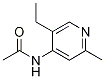 N-(5-ethyl-2-methylpyridin-4-yl)acetamide Structure,90873-00-0Structure