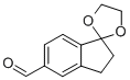 5-Formyl-indan-1-one 1,2-ethanediol ketal Structure,908860-66-2Structure