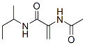 2-(乙酰基氨基)-n-(1-甲基丙基)-2-丙酰胺结构式_909117-05-1结构式