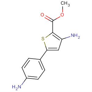 Methyl 3-amino-5-(4-aminophenyl)thiophene-2-carboxylate Structure,909301-64-0Structure