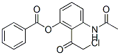 (9ci)-n-[3-(苯甲酰基氧基)-2-(氯乙酰基)苯基]-乙酰胺结构式_909576-63-2结构式