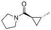 反式-(9CI)-1-[(2-甲基环丙基)羰基]-吡咯烷结构式_90985-55-0结构式