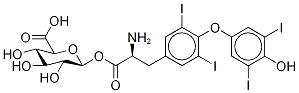 Thyroxine acyl-beta-d-glucuronide Structure,909880-81-5Structure