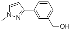 [3-(1-Methyl-1H-pyrazol-3-yl)phenyl]methanol Structure,910037-09-1Structure