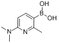 Boronic acid, B-[6-(dimethylamino)-2-methyl-3-pyridinyl]- Structure,910054-74-9Structure