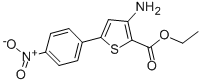 3-氨基-5-(4-硝基苯基)噻吩-2-羧酸乙酯结构式_910077-00-8结构式