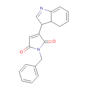 2,3-双(1H-吲哚-3-基)-N-苄基马来酰亚胺结构式_91026-01-6结构式