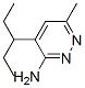 6-Methyl-4-(pentan-3-yl)pyridazin-3-amine Structure,910552-61-3Structure