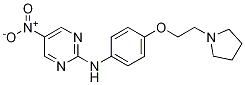 5-Nitro-n-(4-(2-(pyrrolidin-1-yl)ethoxy)phenyl)pyrimidin-2-amine Structure,910904-64-2Structure