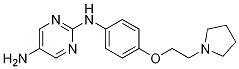 N-(4-(2-pyrrolidin-1-yl-ethoxy)-phenyl)-pyrimidine-2,5-diamine Structure,910904-67-5Structure