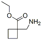 Cyclobutanecarboxylic acid, 1-(aminomethyl)-, ethyl ester Structure,911060-83-8Structure