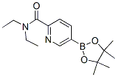 6-Diethylcarbamoylpyridine-3-boronic acid pinacol ester Structure,911227-46-8Structure