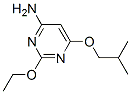 (7CI)-4-氨基-2-乙氧基-6-异丁氧基嘧啶结构式_91141-32-1结构式