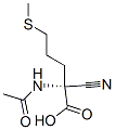 Norvaline, n-acetyl-2-cyano-5-(methylthio)- Structure,911448-34-5Structure