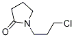 1-(3-Chloropropyl)-2-pyrrolidinone Structure,91152-30-6Structure