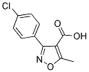 3-(4-Chlorophenyl)-5-methyl-4-isoxazolecarboxylic acid Structure,91182-87-5Structure