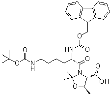 Fmoc-lys(boc)-thr(ψme,me pro)-oh Structure,911838-56-7Structure