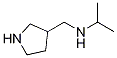 N-(pyrrolidin-3-ylmethyl)propan-2-amine Structure,91187-87-0Structure