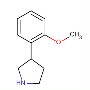 3-(2-Methoxyphenyl)pyrrolidine Structure,91246-24-1Structure