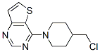 4-[4-(Chloromethyl)piperidin-1-yl]thieno[3,2-d]pyrimidine Structure,912569-69-8Structure