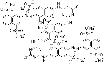 活性橙 84结构式_91261-29-9结构式