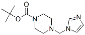 4-咪唑-1-甲基哌嗪-1-羧酸叔丁酯结构式_912763-05-4结构式