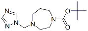 4-[1,2,4]triazol-1-ylmethyl-[1,4]diazepane-1-carboxylic acid tert-butyl ester Structure,912763-11-2Structure