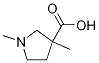 1,3-Dimethyl-pyrrolidine-3-carboxylic acid Structure,912771-28-9Structure