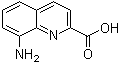 2-Quinolinecarboxylicacid,8-amino-(9ci) Structure,91289-36-0Structure