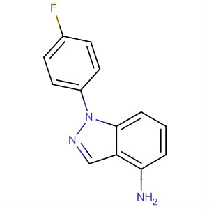 4-氨基-1-(4-氟苯基)-1H-吲唑结构式_913002-87-6结构式