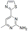 4-Methyl-6-(1,3-thiazol-2-yl)pyrimidin-2-amine Structure,913322-48-2Structure