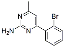 4-Methyl-6-(2-bromophenyl)pyrimidin-2-amine Structure,913322-51-7Structure