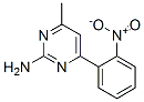 4-Methyl-6-(2-nitrophenyl)pyrimidin-2-amine Structure,913322-55-1Structure