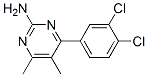 4-(3,4-Dichlorophenyl)-5,6-dimethylpyrimidin-2-amine Structure,913322-57-3Structure