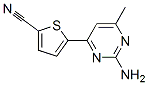 4-(5-Cyanothien-2-yl)-6-methylpyrimidin-2-amine Structure,913322-64-2Structure