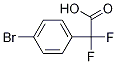 4-Bromo-alpha,alpha-difluorobenzeneacetic acid Structure,913574-93-3Structure