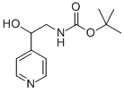 Tert-butyl 2-hydroxy-2-(pyridin-4-yl)ethylcarbamate Structure,913642-43-0Structure