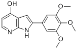 1H-Pyrrolo[2,3-b]pyridin-4-ol, 2-(3,4,5-trimethoxyphenyl)- Structure,913698-77-8Structure