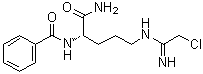 N-[(1s)-1-(aminocarbonyl)-4-[(2-chloro-1-iminoethyl)amino]butyl]-benzamide Structure,913723-61-2Structure