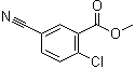 Methyl 2-chloro-5-cyanobenzoate Structure,914106-36-8Structure