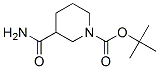 3-氨基羰基-1-哌啶羧酸-1,1-二甲基乙酯结构式_91419-49-7结构式