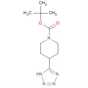 Tert-butyl 4-(2h-tetrazol-5-yl)piperidine-1-carboxylate Structure,91419-58-8Structure