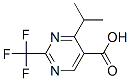 4-异丙基-2-三氟甲基嘧啶-5-羧酸结构式_914201-22-2结构式