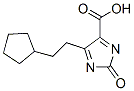 5-(2-氯苯乙基)-2,3-二氢-2-氧代-1H-咪唑-4-羧酸结构式_914219-71-9结构式