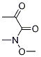 N-methoxy-n-methyl-2-oxopropanamide Structure,914220-85-2Structure