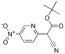 Tert-butyl2-cyano-2-(5-nitropyridin-2-yl)acetate Structure,914223-27-1Structure