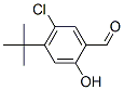 4-Tert-butyl-5-chloro-2-hydroxy-benzaldehyde Structure,914225-72-2Structure