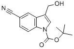 1-Boc-5-cyano-3-hydroxymethylindole Structure,914349-11-4Structure