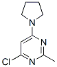 4-Chloro-2-methyl-6-(pyrrolidin-1-yl)pyrimidine Structure,914349-69-2Structure