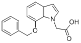 (7-Benzyloxyindol-1-yl)acetic acid Structure,914349-77-2Structure